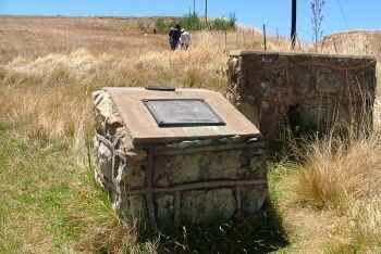 Surrender Hill monument, Clarens, Free State