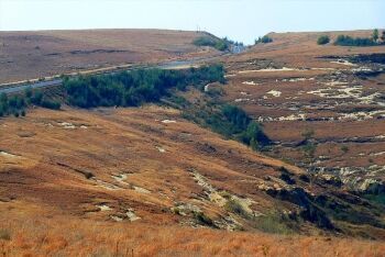 Declared a South African National Monument in 1986, Surrender Hill