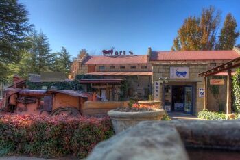 Blue Donkey Art Clarens